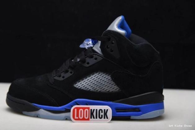 1st Kicks Air Racer 5 Blue Jordan CT4838-004 0815